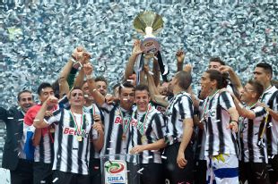 Juventus went unbeaten in winning the title